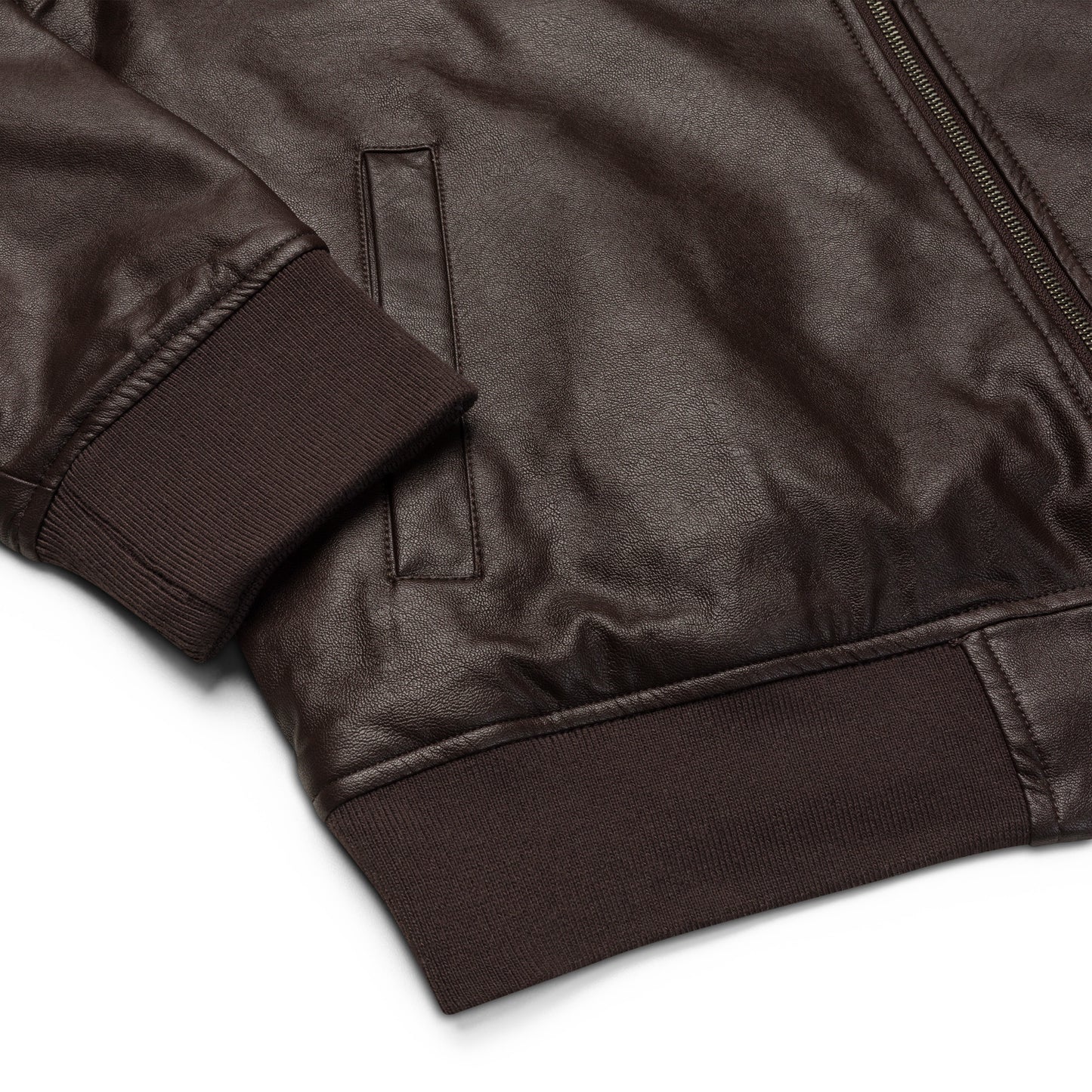 Mulu Leather Bomber Jacket